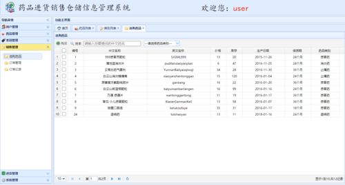 基于SSM框架的药品进货销售仓储一体化信息管理系统设计与实现